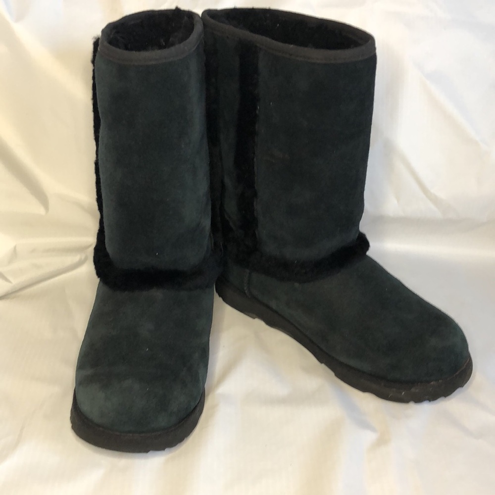 UGG Black Sunburst Boots